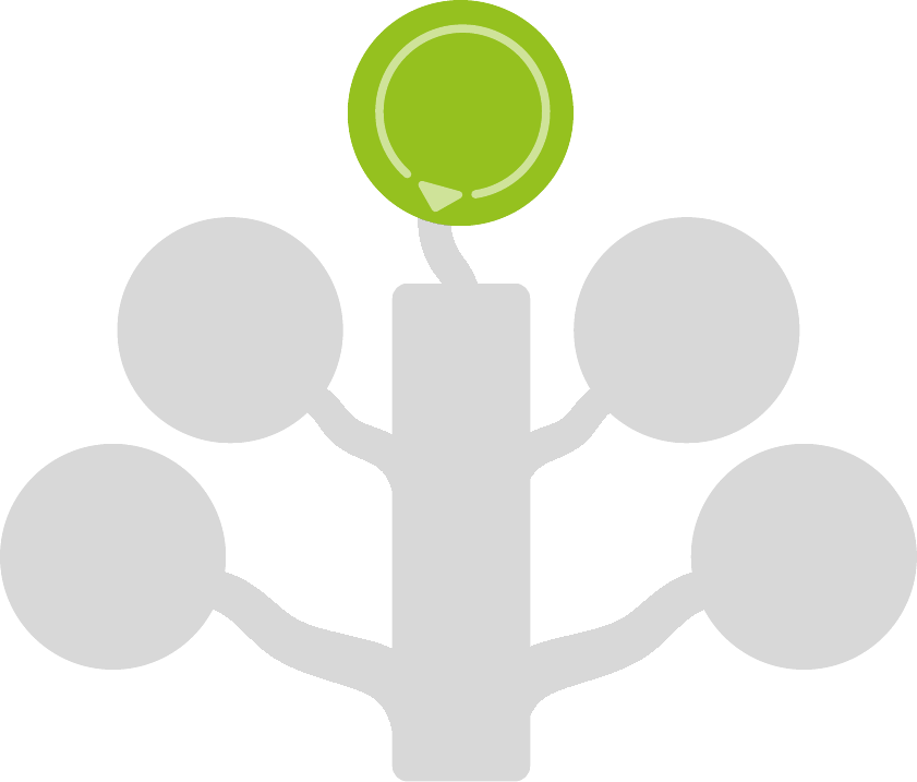 Illustration zum Thema KI-Führung aus AI-Q3 KI-Mindset